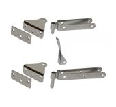 EX1150 – Set complet de ferrures de coque et de safran Optimist