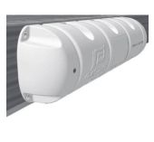 Plastimo Défense de Ponton Bumper 900 X 307 Moussé Blanc