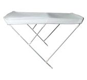 Bimini 3 arceaux - 185 x 180 x 140 cm - Blanc