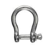 Manille en acier galva lyre ø12mm carte jaune