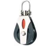 Ronstan Poulie Simple série 30 BB Ball Bering avec Manille sur Emerillon