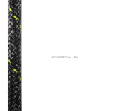 Marlow D2 Racing Drisse Ecoute Ame Dyneema SK78 Gaine Polyester Ø 12mm Noir/Gris