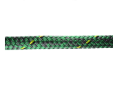 Marlow D2 Racing Drisse Ecoute Ame Dyneema SK78 Gaine Polyester Ø 12mm Vert/Gris