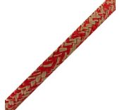 Marlow D2 Grand Prix Drisse Ecoute Ame Dyneema SK78 Gaine Technora Ø 10mm Naturel/Rouge