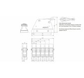 Bloqueur EasyLock 1 Quadruple Anodisé Gris
