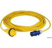 Fiche bateau + câble 10 m bleu 30 A