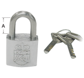 Ensemble de 4 cadenas pour l'environnement marin avec une clé seulement, système de sécurité ABLOY