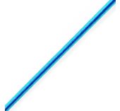Marlow Sandow gainé polyester Ø 5 mm Bleu Bobine 100ml