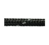 Marlow Filière Textile Dyneema SK 78 rétro-réfléchissante Noire 6 mm