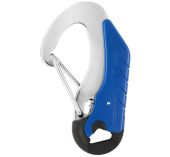 Wichard Mousqueton double sécurité Bleu Long 115 mm