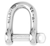 Wichard Manille autobloquante droite Ø 4 mm