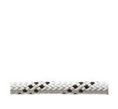 Cézembre Cordage Polyester Polyvalent Ø 12 mm Blanc Liseré Noir