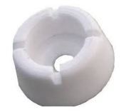 Support Pont Plastique blanc 