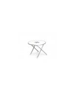 Forma Table pliante Ronde cadre en aluminium Φ 61 x H 51 cm M300