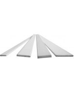 Latte plate 30 x 5 mm