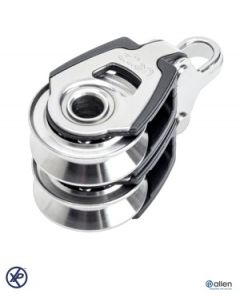 Allen Poulies double 30mm - forte charge - MWL=450Kg